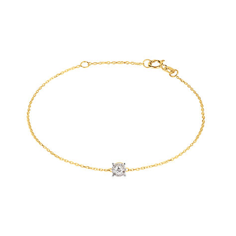 Bracciale Mon Petit Oro Giallo Diamante - Bracciali Bambino | Stroili