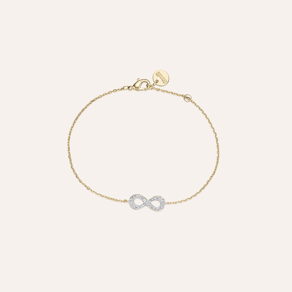 Bracciale Golden Dream Placcato Oro Giallo Cubic Zirconia