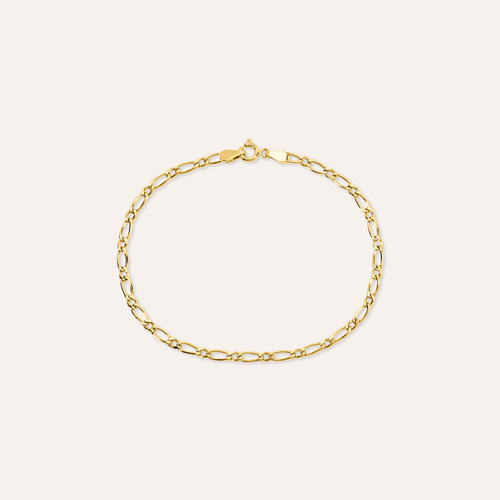 Bracciale Catena Oro Uomo Oro Giallo