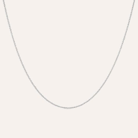 Catena Silver Collection Argento Rodiato - Collane Catena Donna | Stroili