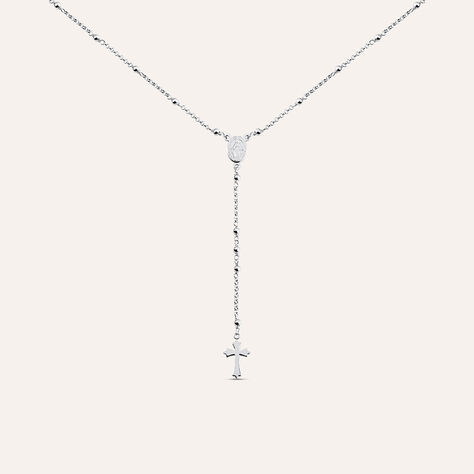 Collana Rosario Silver Soul Argento Rodiato - Collane Rosario Donna | Stroili