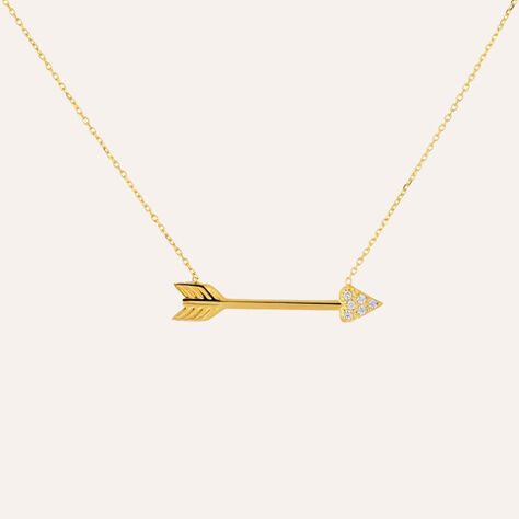 Collana Claire Oro Giallo Cubic Zirconia - Collane Donna | Stroili