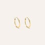 Orecchini A Cerchio Toujours Oro Giallo