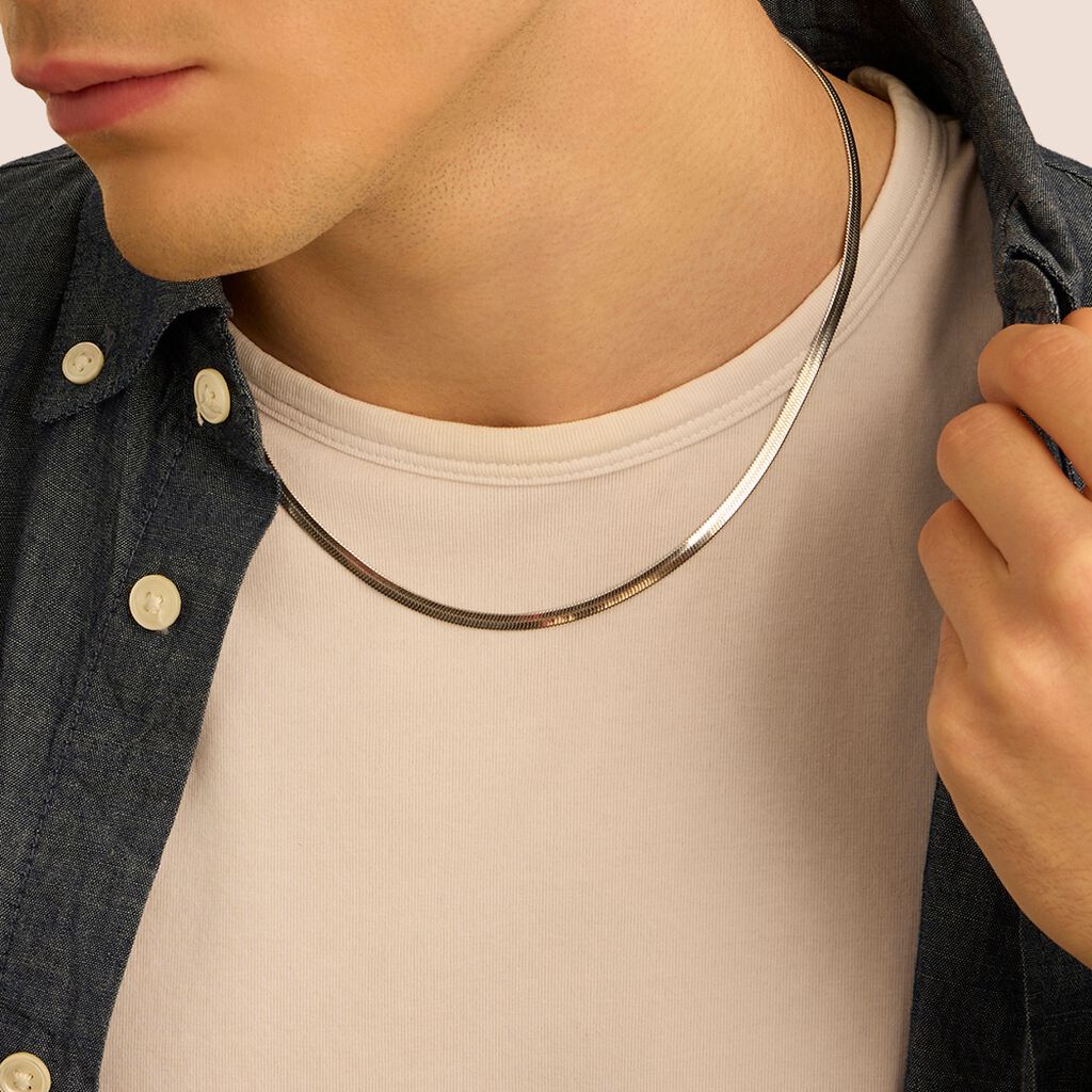 Catena Man Code Acciaio