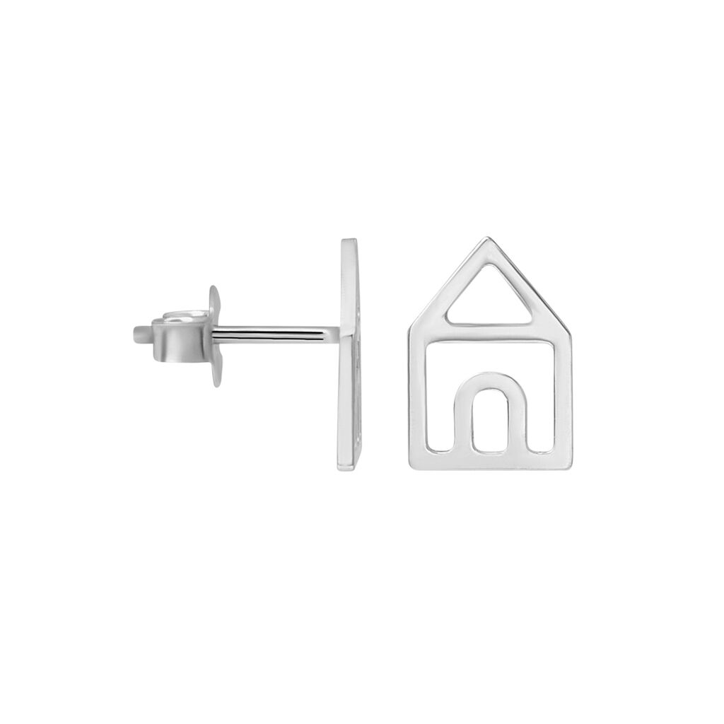 Orecchini Lobo Silver Collection Argento Rodiato