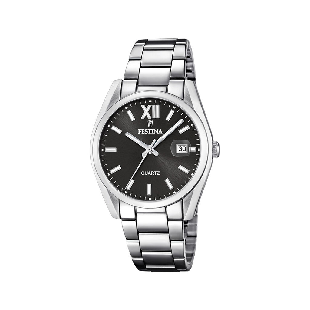 Orologio Al Quarzo Festina Acero Clasico F20683/6