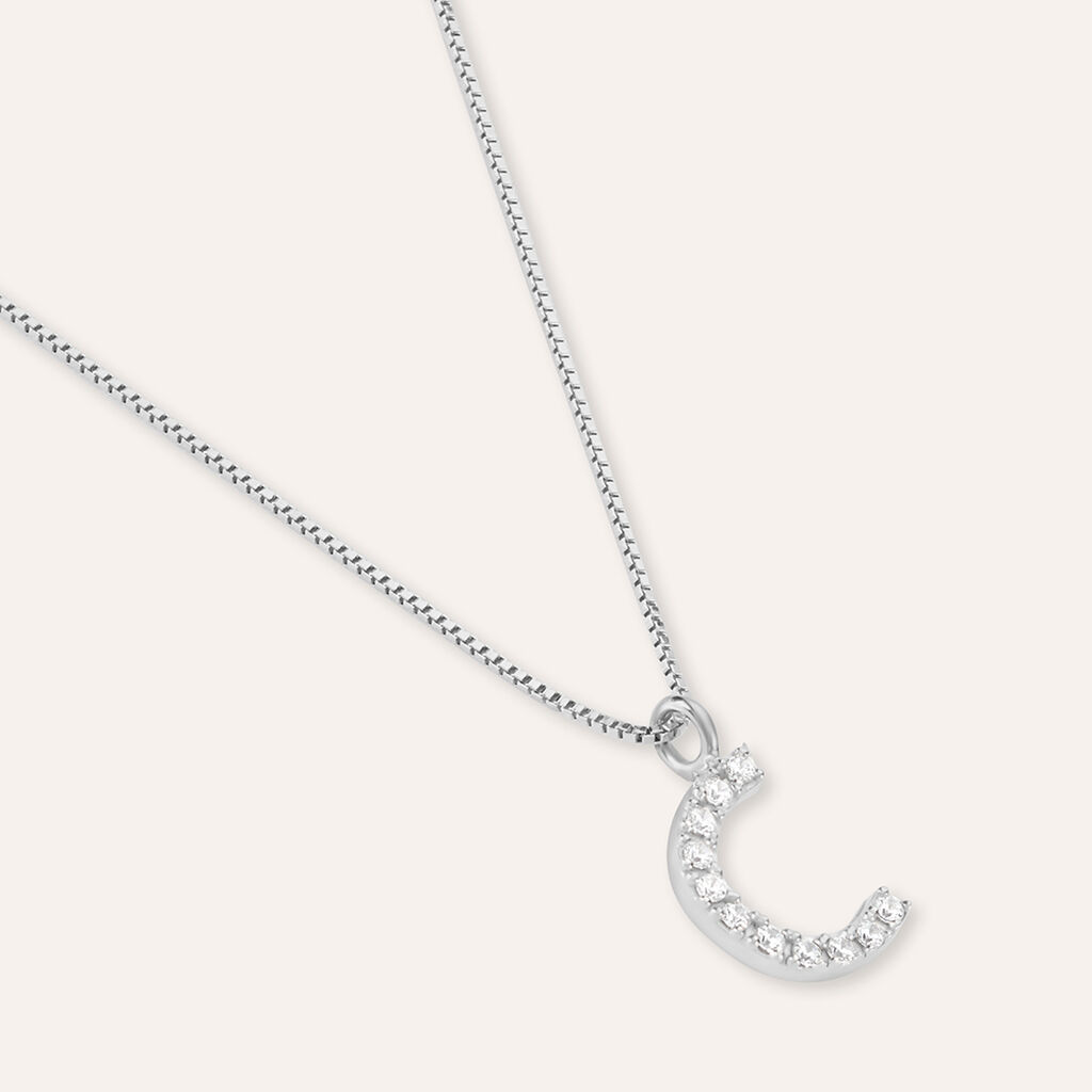 Collana Silver Moments Argento Rodiato Cubic Zirconia