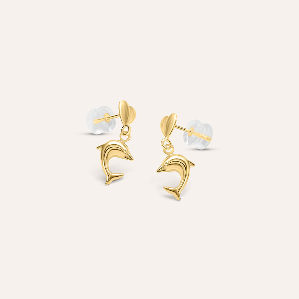 Orecchini Lobo Bon Ton Oro Giallo - Orecchini a Lobo Donna | Stroili