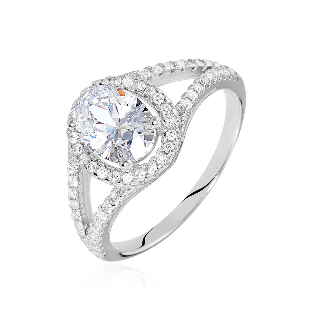 Anello Silver Elegance Argento Rodiato Cubic Zirconia - Anelli con Pietre Donna | Stroili