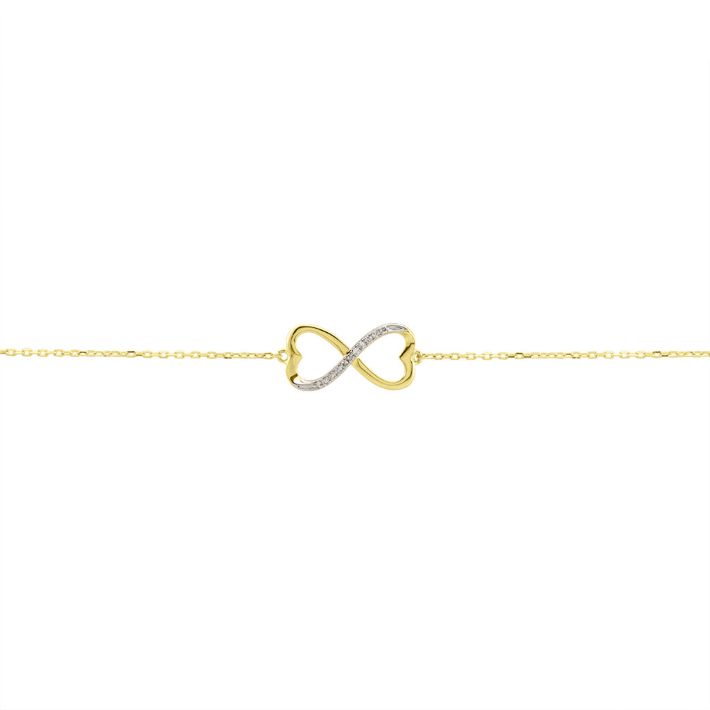 Bracciale Sophia Oro Giallo Diamante - Bracciali Love Donna | Stroili