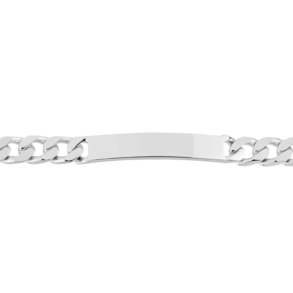 Bracciale Catena Gentleman Argento Rodiato - Bracciali Uomo | Stroili