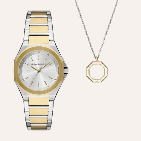 Set Orologio Al Quarzo Armani Exchange Ax7161set - Orologi solo Tempo Donna | Stroili