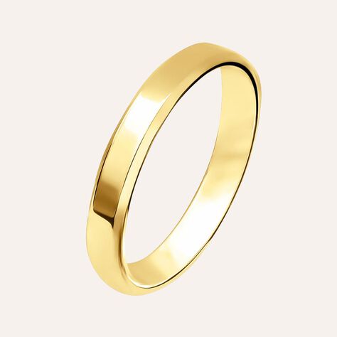 Fede Classica 3.5 mm Oro Giallo - Anelli con Incisione Uomo | Stroili