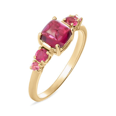 Anello Fantasia Golden Dream Placcato Oro Giallo Cristallo