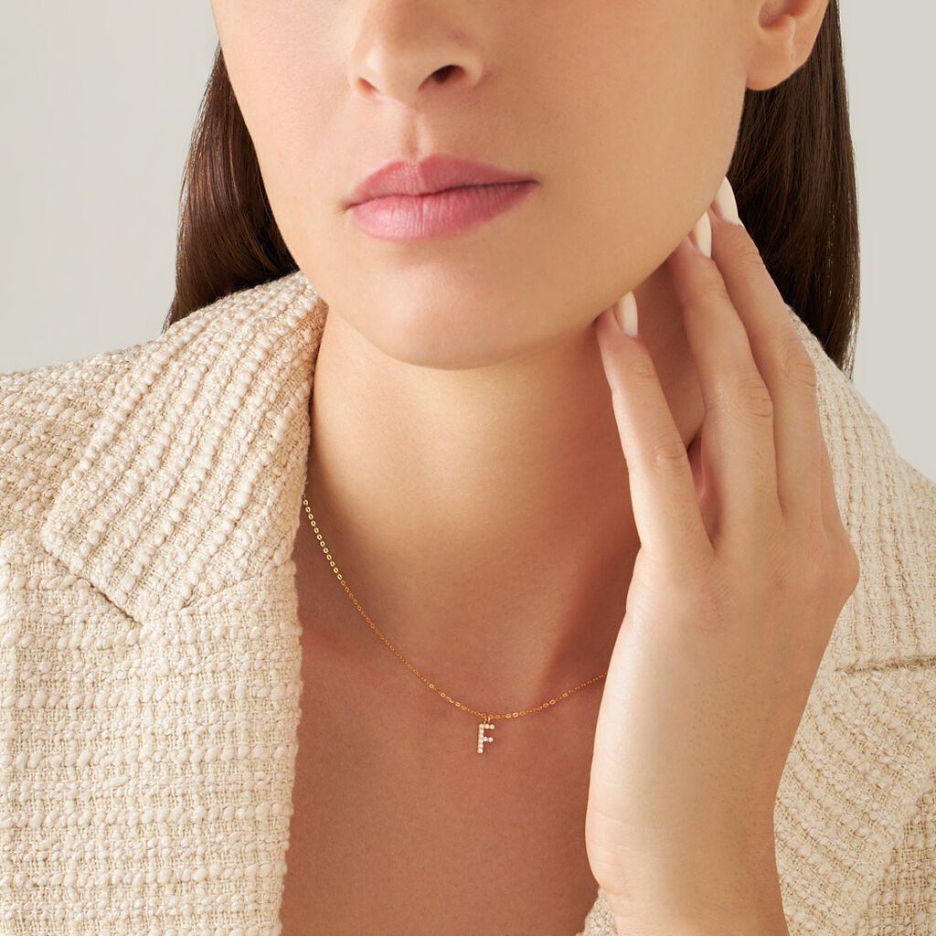 Collana Claire Oro Giallo Cubic Zirconia - Collane Donna | Stroili
