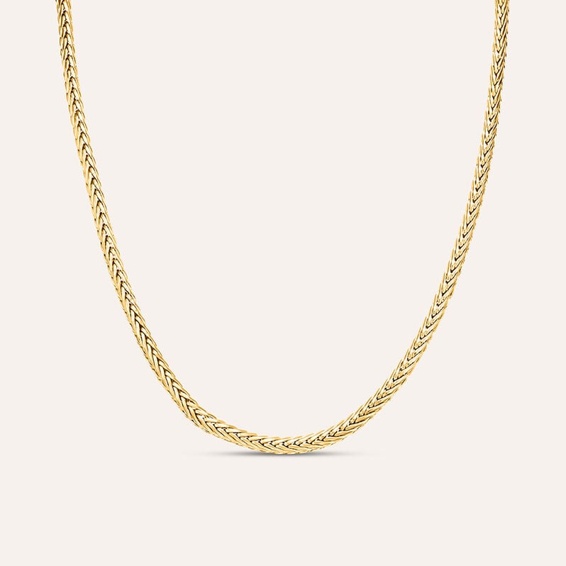 Catena Man Code Acciaio Dorato - Collane Catena Uomo | Stroili