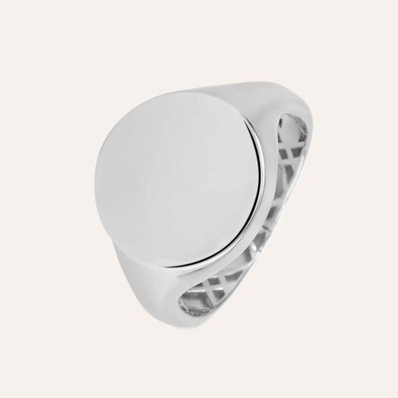 Anello Chevalier L'homme Or Oro Bianco - Anelli Chevalier Uomo | Stroili