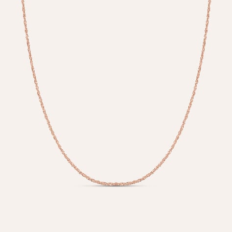 Catenina Silver Collection Argento Rosa - Collane Catena Donna | Stroili