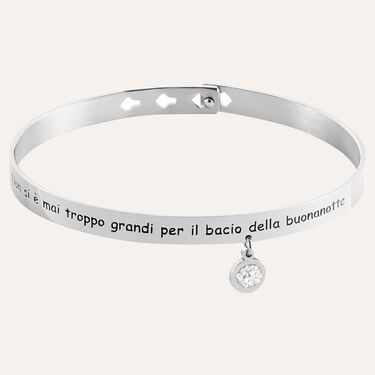 Bangle Sunrise Acciaio Cristallo