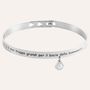 Bangle Sunrise Acciaio Cristallo