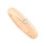 Fede Classica Leggera 3.6 mm Oro Rosa Diamante
