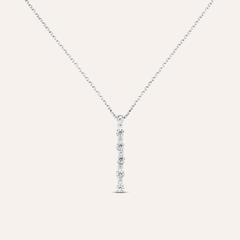 Collana Silver Elegance Argento Rodiato Cubic Zirconia - Collane Donna | Stroili