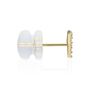 Mono Orecchino Lobo Bon Ton Oro Giallo Cubic Zirconia