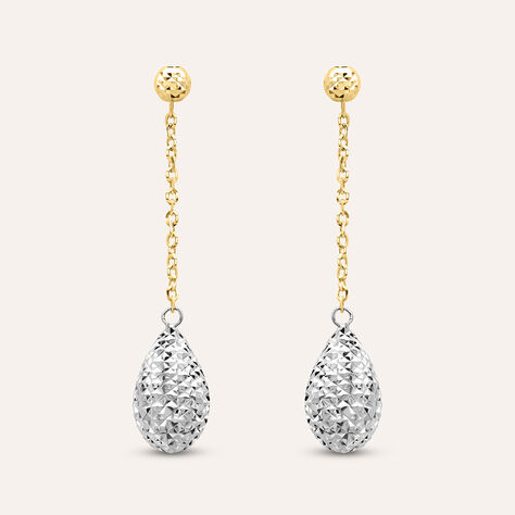 Orecchini Pendenti Isabelle Oro Bicolore - Orecchini Pendenti Donna | Stroili