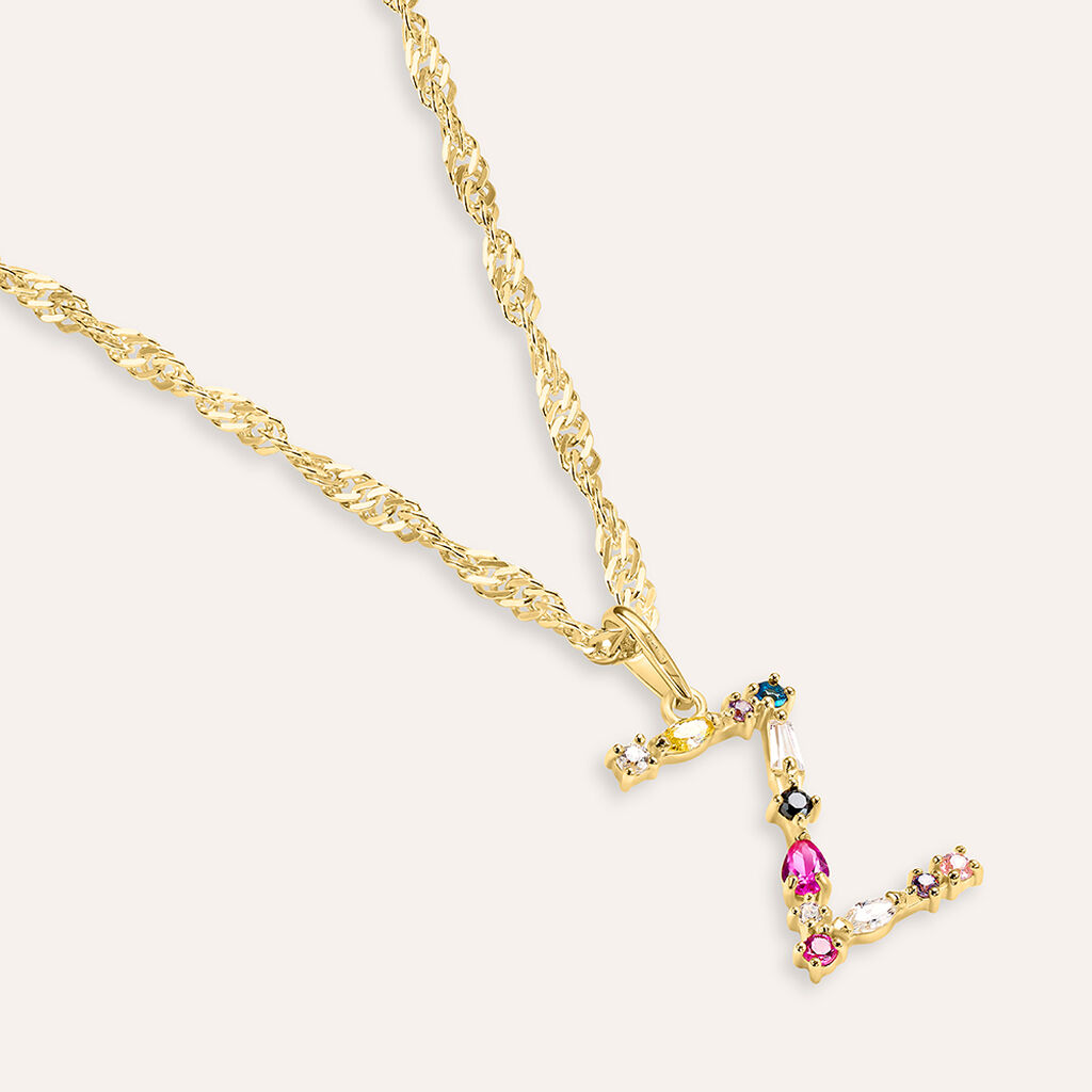 Pendente Claire Oro Giallo Cubic Zirconia - Ciondoli Donna | Stroili