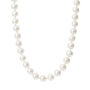 Collana Gabrielle Oro Bianco Perla D'Acqua Dolce Cubic Zirconia
