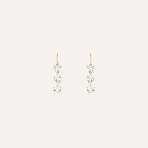 Orecchini Pendenti Claire Oro Giallo Cubic Zirconia - Orecchini Pendenti Donna | Stroili