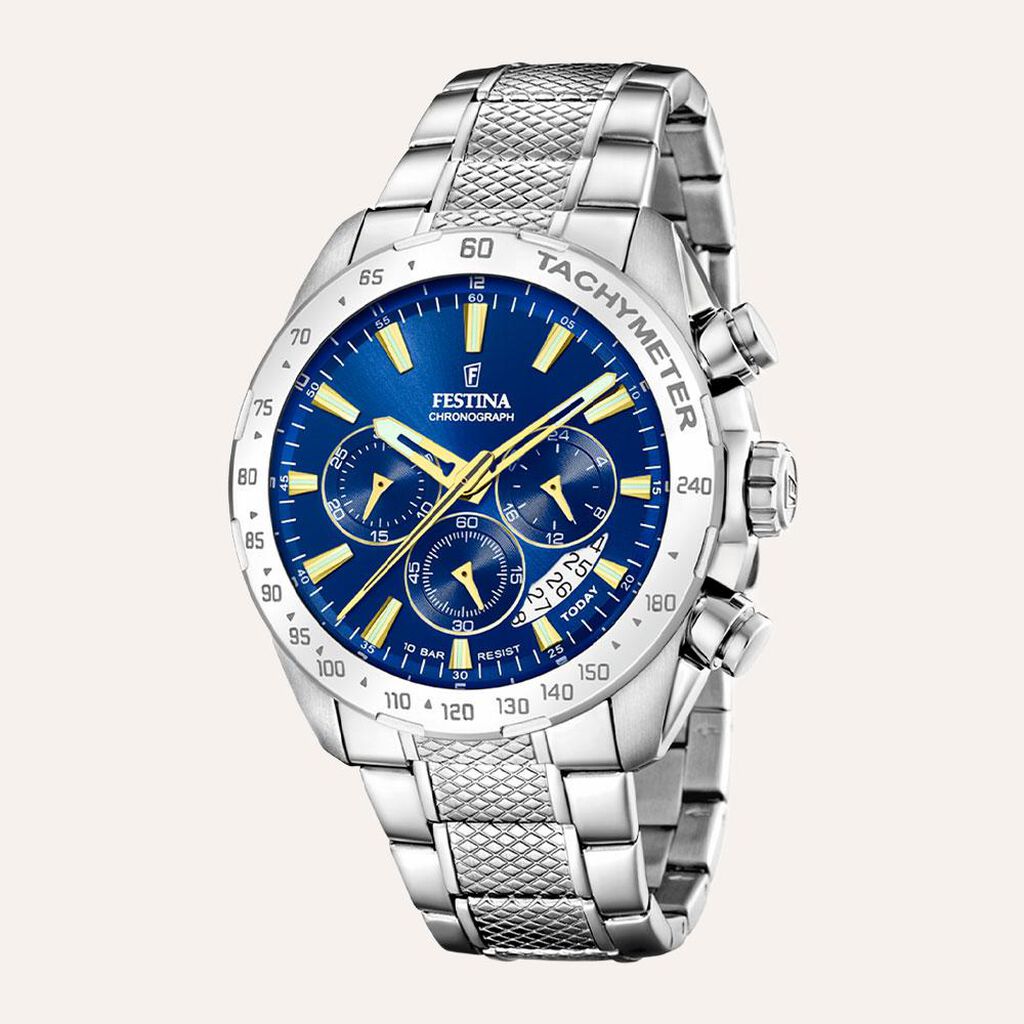 Orologio Al Quarzo Festina Timeless Chronograph F20668/2