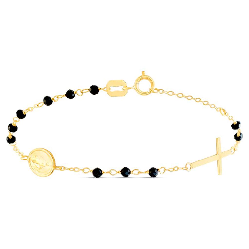 Bracciale Rosario Holy Oro Giallo Spinello - Bracciali con Rosario Donna | Stroili