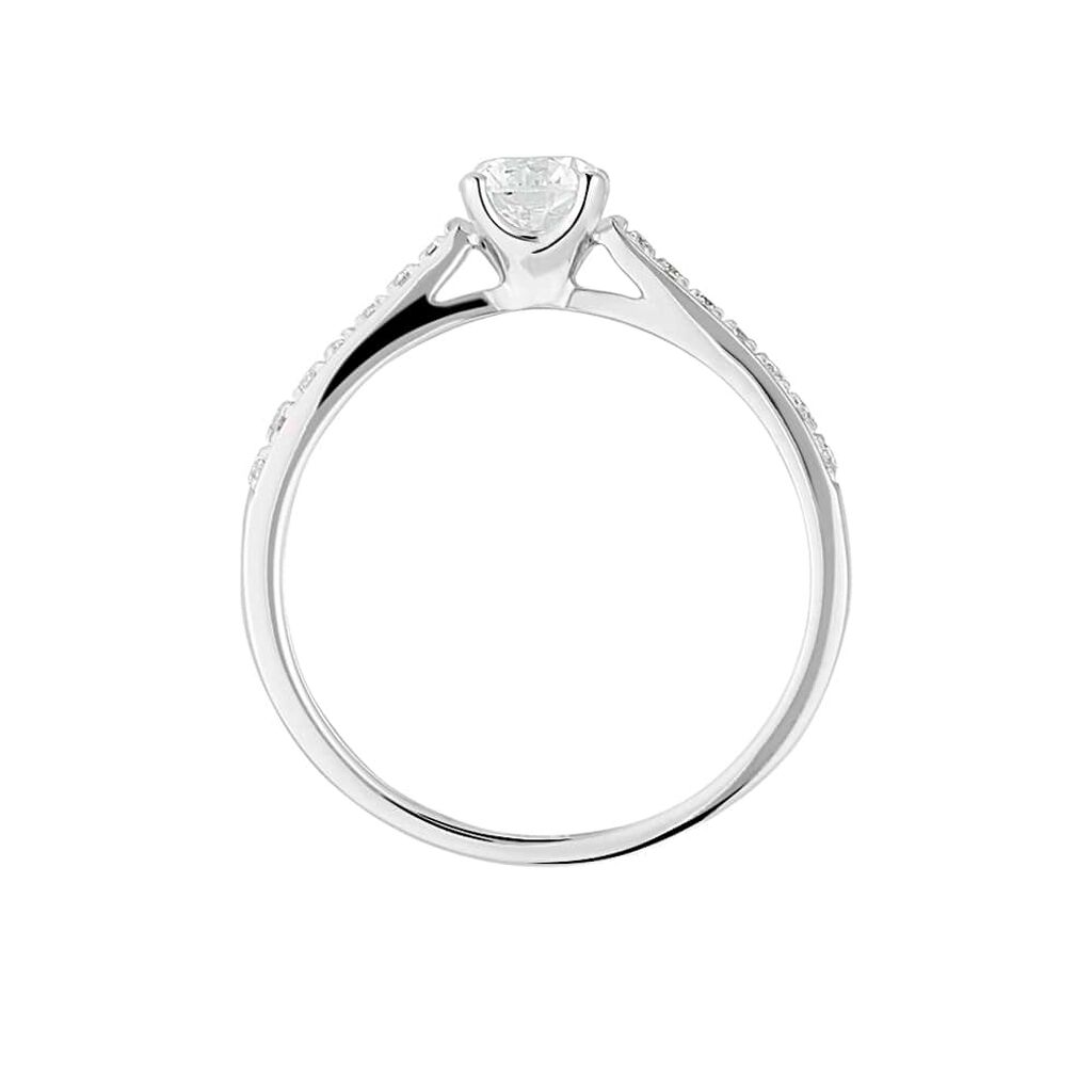 Anello Solitario Diamade Oro Bianco Diamante Lab-Grown - Anelli con Pietre Donna | Stroili