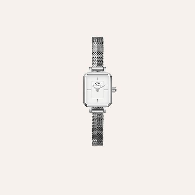 Orologio Al Quarzo Daniel Wellington Quadro Mini White Dw00100726 - Orologi solo Tempo Donna | Stroili