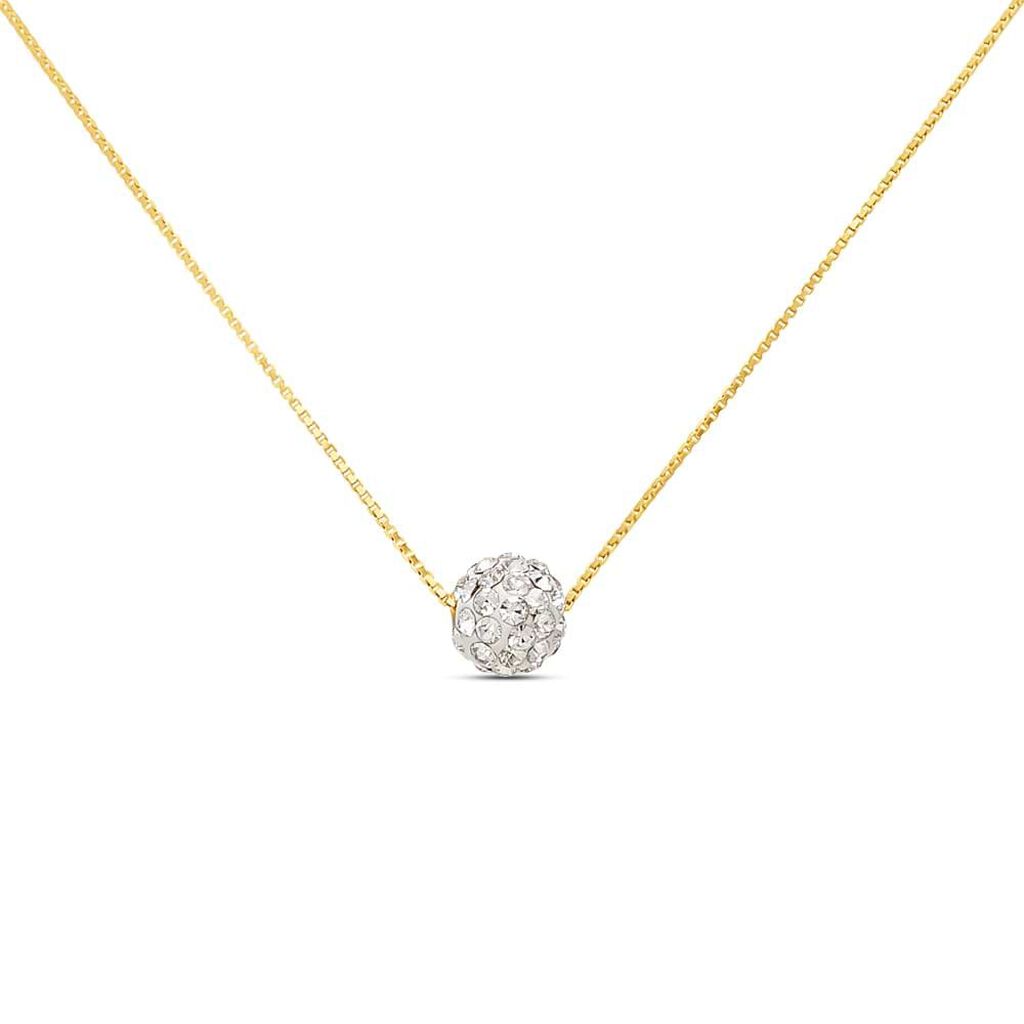 Collana Christelle Oro Giallo Cristallo - Collane Donna | Stroili