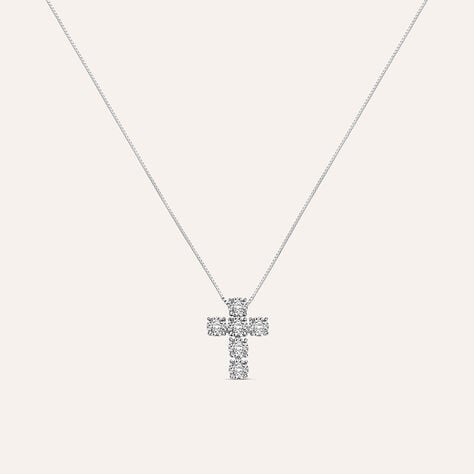Collana Diamotion Oro Bianco Diamante - Collane Donna | Stroili