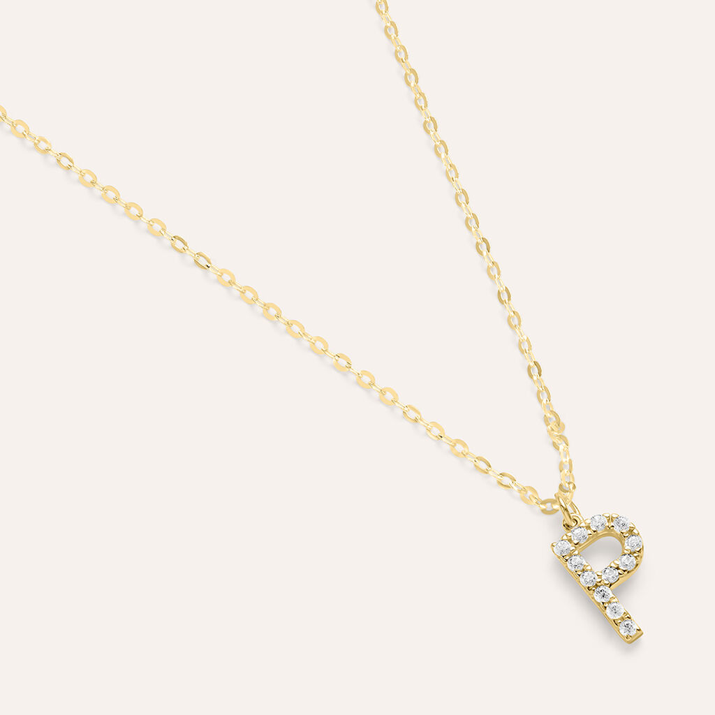 Collana Claire Oro Giallo Cubic Zirconia