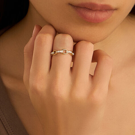 Anello Fantasia Diamade Glam Oro Giallo Diamante Lab-Grown - Anelli con Pietre Donna | Stroili