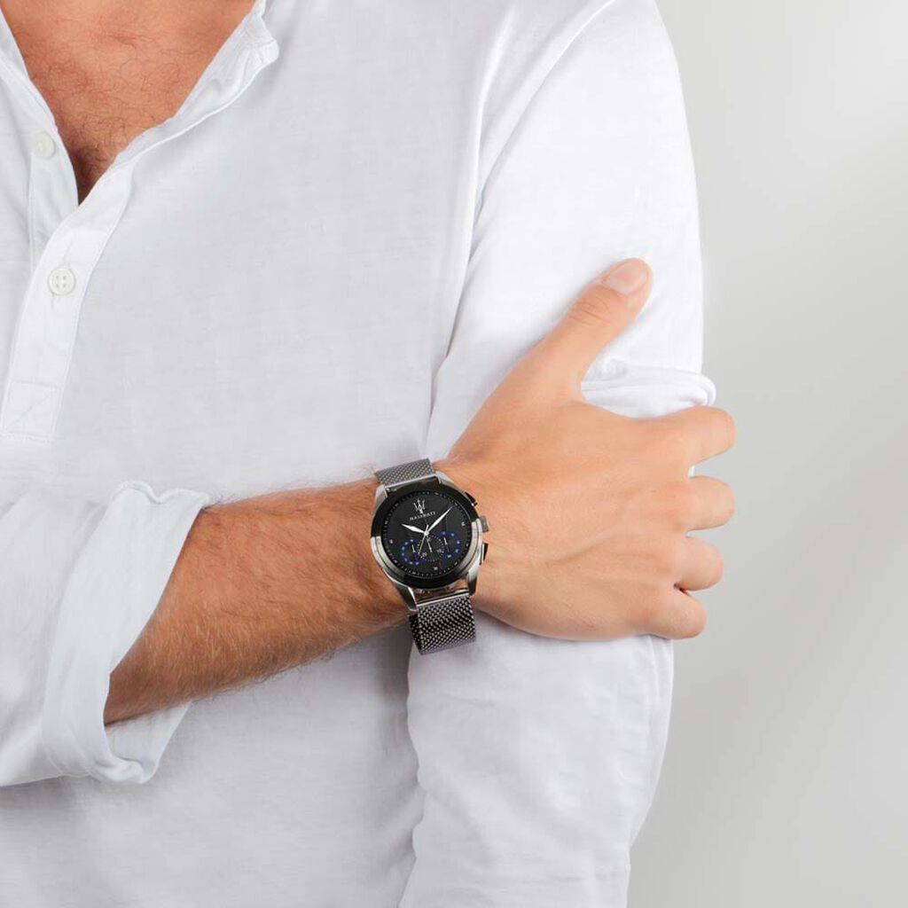 Orologio Al Quarzo Maserati Traguardo R8873612006 - Orologi a Maglia Milanese Uomo | Stroili