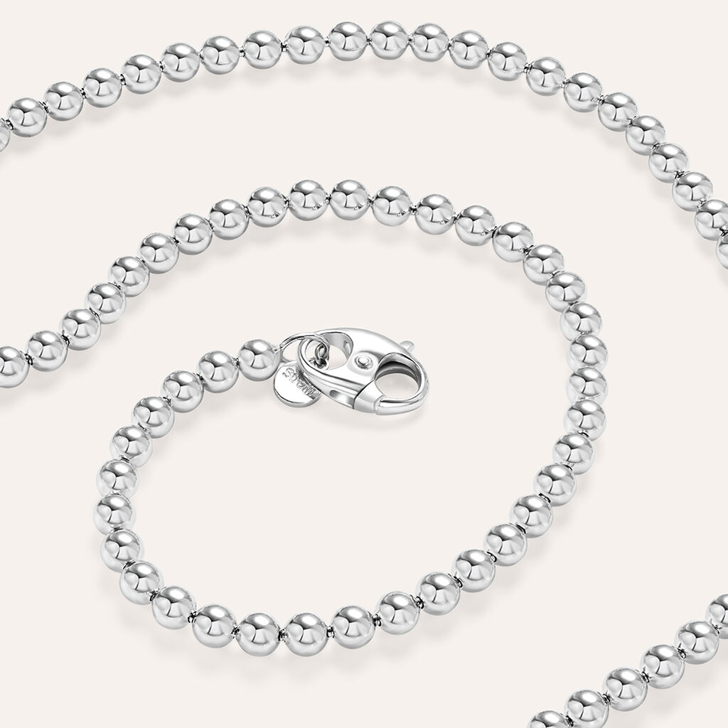 Catena Gentleman Argento Rodiato