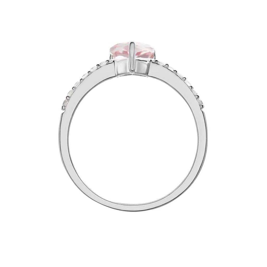 Anello Solitario Amélie Oro Bianco Topazio Cubic Zirconia - Anelli con Pietre Donna | Stroili