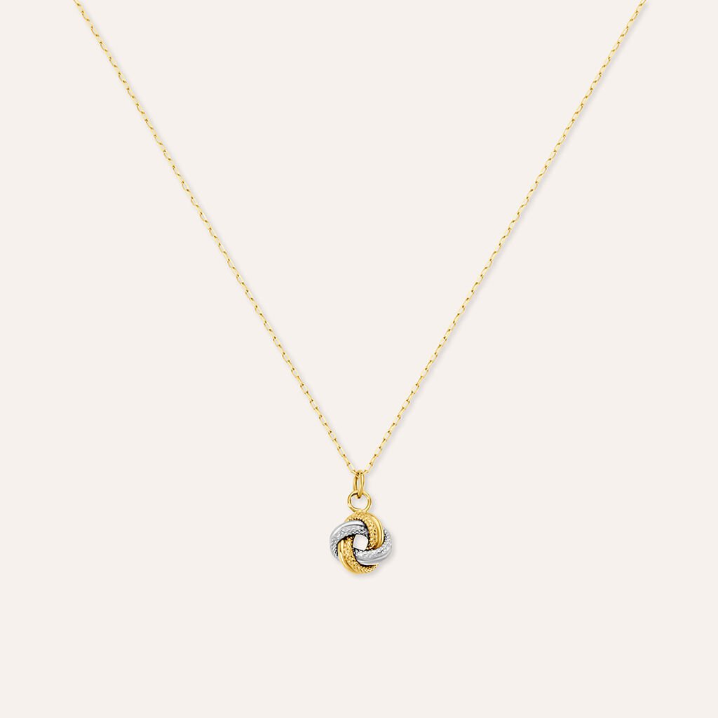 Collana Gold Essence Oro Bicolore