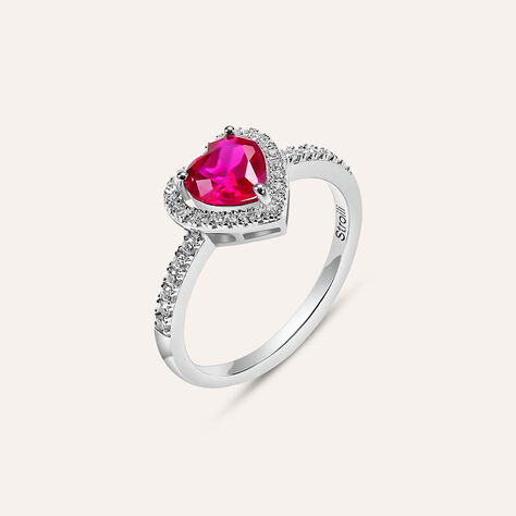 Anello Solitario Silver Elegance Argento Rodiato Cubic Zirconia - Anelli con Pietre Donna | Stroili