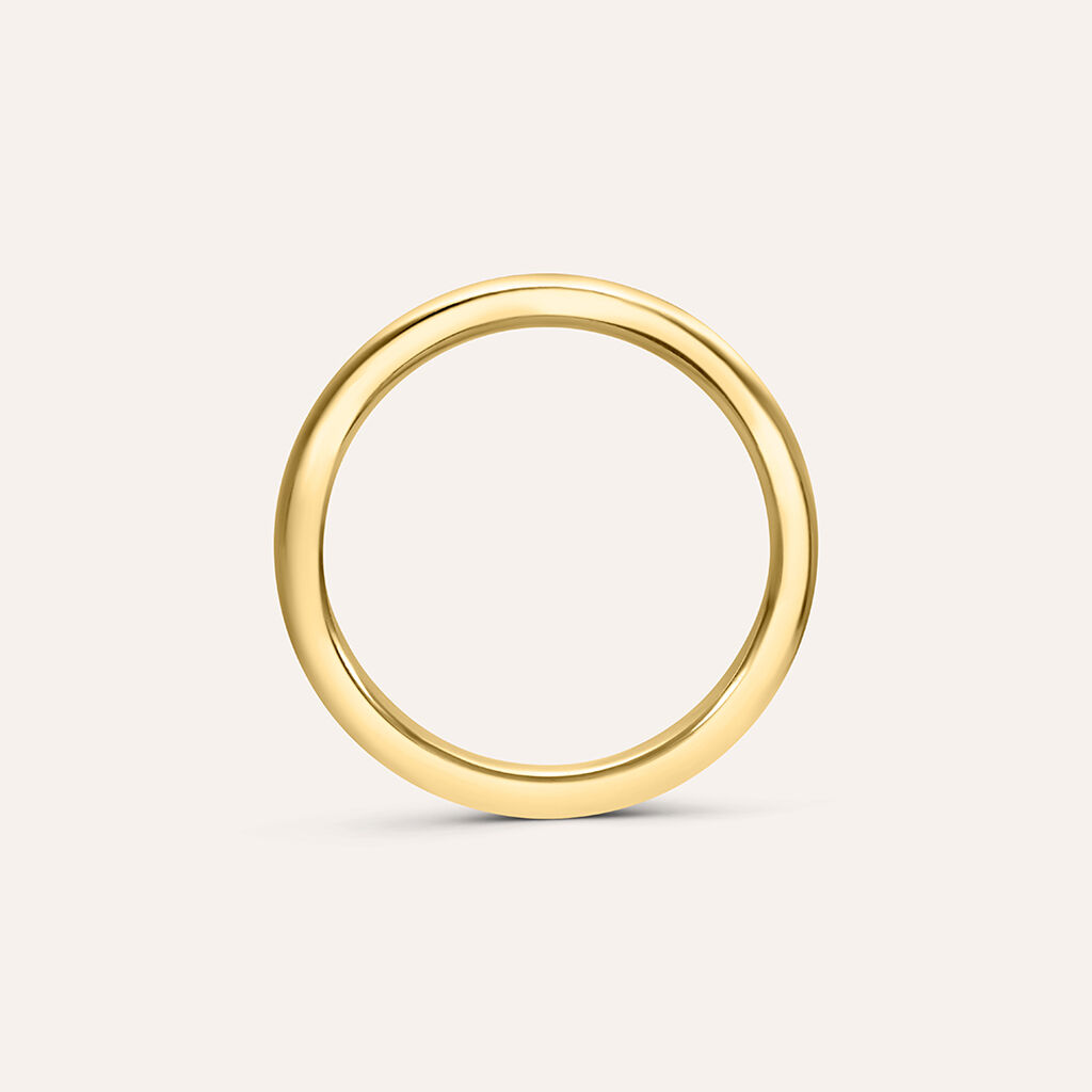 Fede Classica 4.5 mm Oro Giallo - Anelli con Incisione Unisex | Stroili