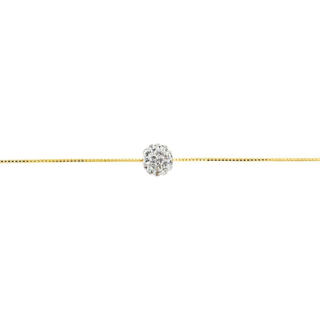 Bracciale Christelle Oro Giallo Cristallo - Bracciali Donna | Stroili