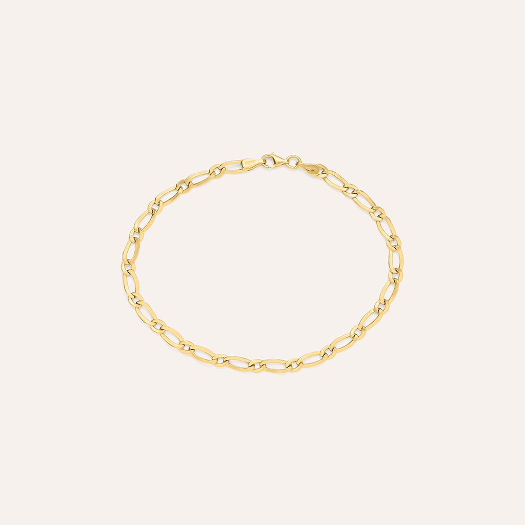 Bracciale Catena Oro Uomo Oro Giallo