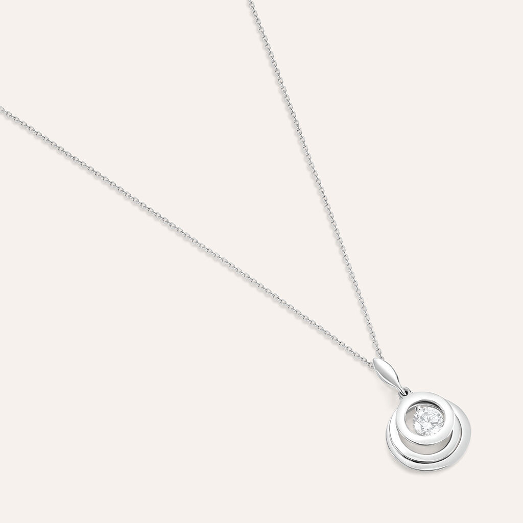 Collana Silver Elegance Argento Rodiato Cubic Zirconia - Collane Donna | Stroili