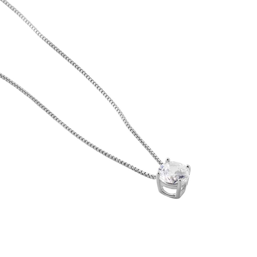 Collana Punto Luce Silver Elegance Argento Rodiato Cubic Zirconia - Collane Punto Luce Donna | Stroili
