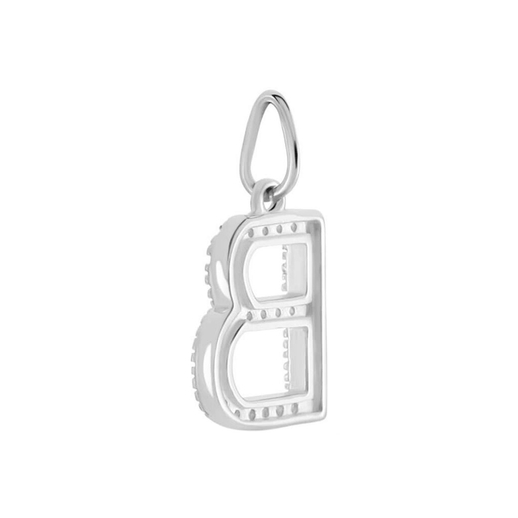 Pendente Poème Oro Bianco Cubic Zirconia - Ciondoli Donna | Stroili